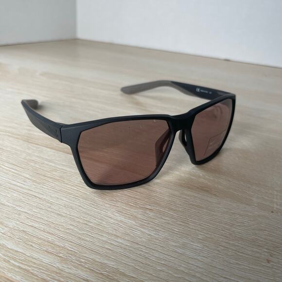 NEW Nike Maverick E EV1096 002 Sunglasses Black 59-15-145 #2 Made in Italy NWOT - Picture 1 of 8